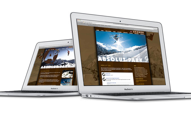 Homepage Absolut Park